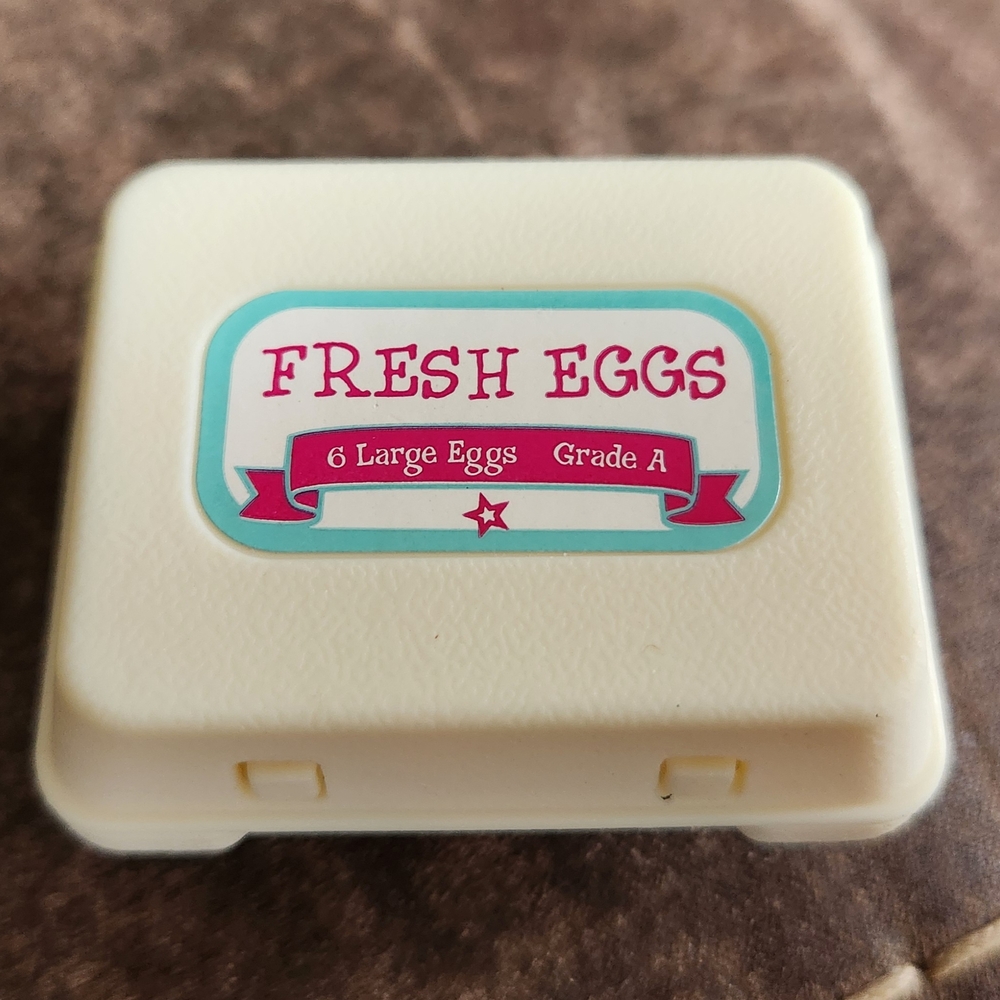 American Girl gourmet kitchen Egg Carton. New, never played with.